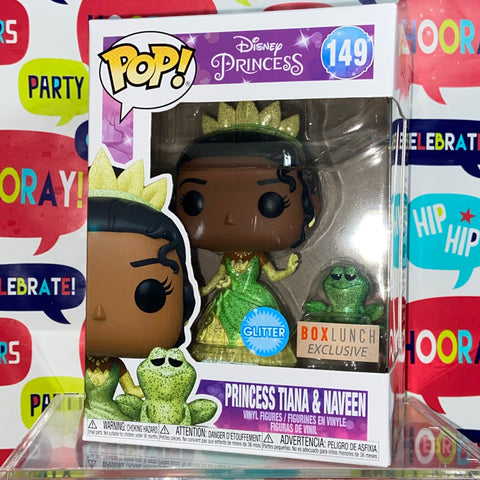 Princess Tiana and Naveen (Diamond Glitter) Disney Funko Pop 149