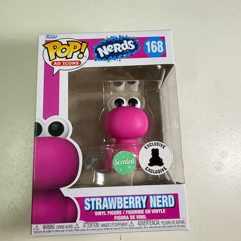 Strawberry Nerd - Funko Pop 168 Vinyl Figure (11.4 Cm L × 8.9 Cm W × 15.9 Cm H)