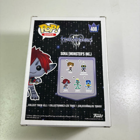 Sora (Monsters Inc) - Kingdom Hearts Disney Funko Pop 408 Vinyl Figure
