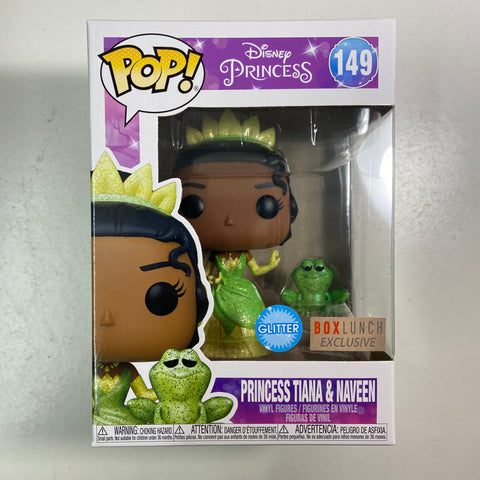 Princess Tiana and Naveen (Diamond Glitter) Disney Funko Pop 149