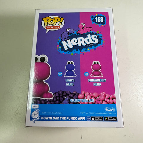 Strawberry Nerd - Funko Pop 168 Vinyl Figure (11.4 Cm L × 8.9 Cm W × 15.9 Cm H)