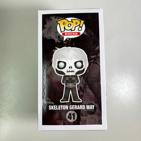 My Chemical Romance - Skeleton Gerard Way Funko Pop 41 Hot Topic Exclusive