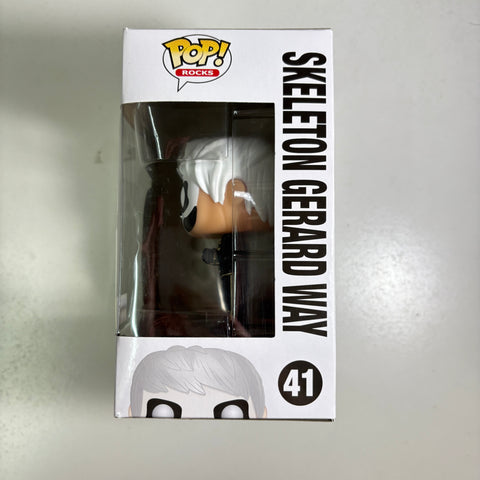 My Chemical Romance - Skeleton Gerard Way Funko Pop 41 Hot Topic Exclusive