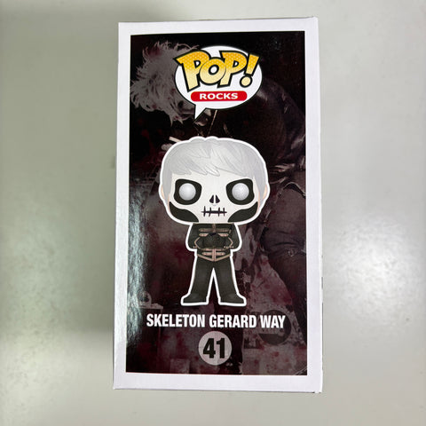 My Chemical Romance - Skeleton Gerard Way Funko Pop 41 Hot Topic Exclusive