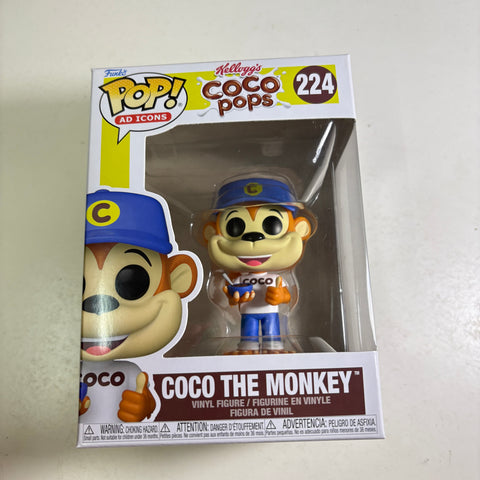 Coco the Monkey - Funko Pop 224 Vinyl Figure (11.4 Cm L × 8.9 Cm W × 15.9 Cm H)