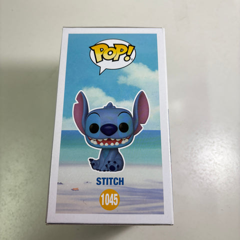 Stitch FLOCKED - Disney Funko Pop 1045 Vinyl Figure EXCLUSIVE