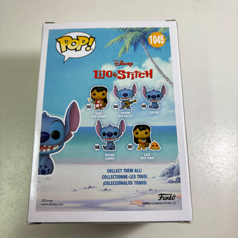 Stitch FLOCKED - Disney Funko Pop 1045 Vinyl Figure EXCLUSIVE