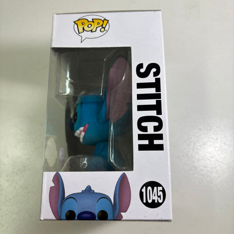 Stitch FLOCKED - Disney Funko Pop 1045 Vinyl Figure EXCLUSIVE