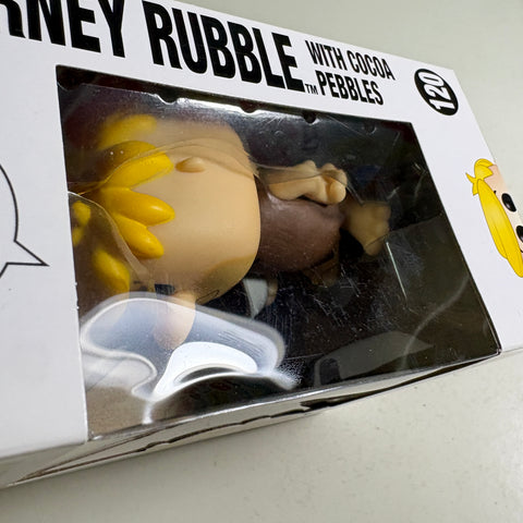 Barney Rubble with Cocoa Pebbles - Funko Pop 120 Vinyl Figure (11.4 Cm L × 8.9 Cm W × 15.9 Cm H)