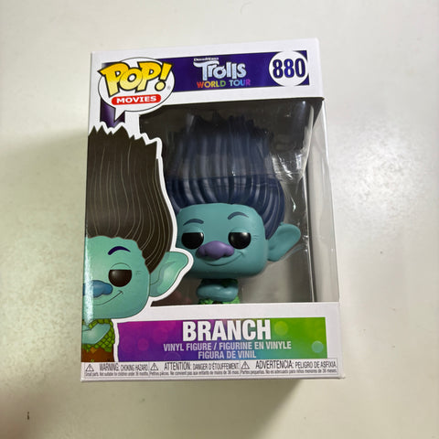 Branch - Trolls Disney Funko Pop 880 Vinyl Figure (11.4 Cm L × 8.9 Cm W × 15.9 Cm H)