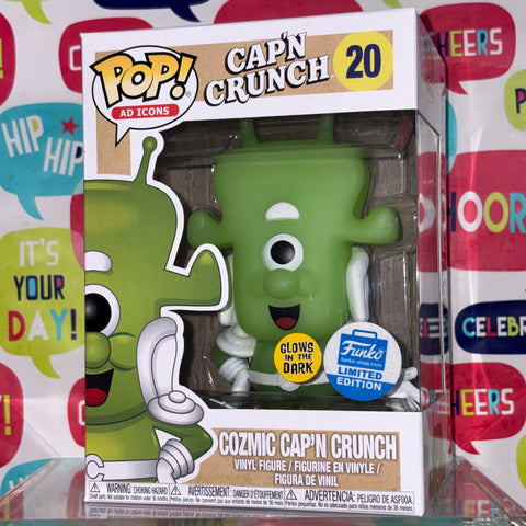 Cozmic Cap'n Crunch - Funko Pop 20 Vinyl Figure (11.4 Cm L × 8.9 Cm W × 15.9 Cm H)
