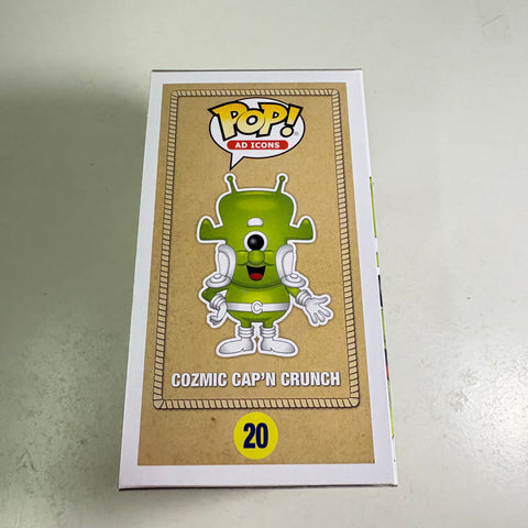 Cozmic Cap'n Crunch - Funko Pop 20 Vinyl Figure (11.4 Cm L × 8.9 Cm W × 15.9 Cm H)