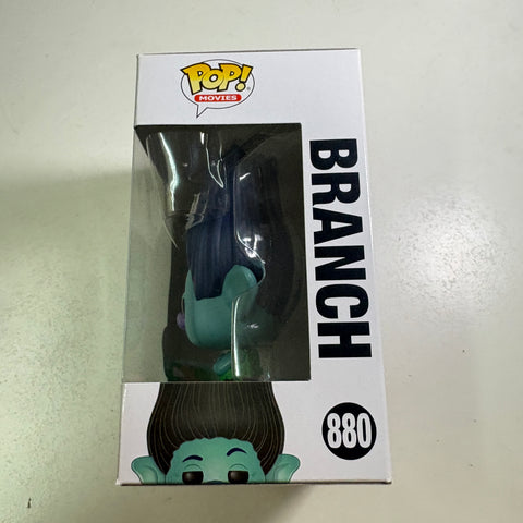 Branch - Trolls Disney Funko Pop 880 Vinyl Figure (11.4 Cm L × 8.9 Cm W × 15.9 Cm H)