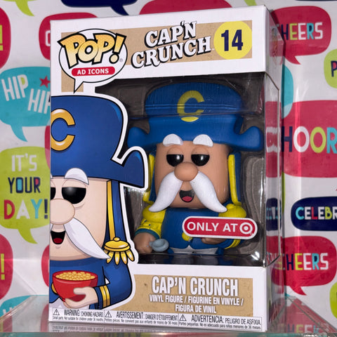 Cap'n Crunch - Funko Pop 14 Vinyl Figure (11.4 Cm L × 8.9 Cm W × 15.9 Cm H)