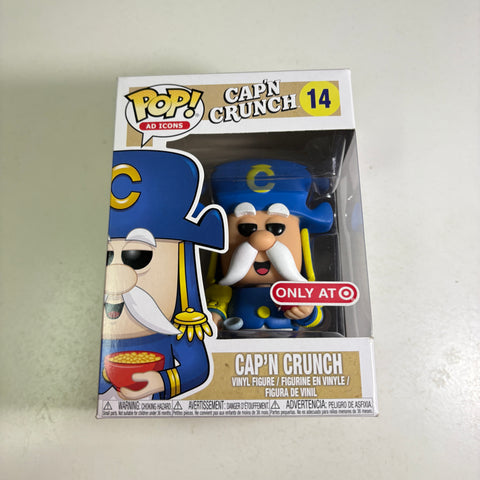 Cap'n Crunch - Funko Pop 14 Vinyl Figure (11.4 Cm L × 8.9 Cm W × 15.9 Cm H)