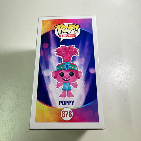 Poppy - Trolls Disney Funko Pop 878 Vinyl Figure (11.4 Cm L × 8.9 Cm W × 15.9 Cm H)