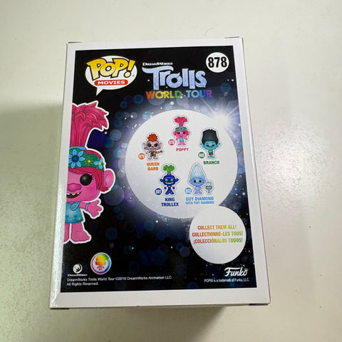 Poppy - Trolls Disney Funko Pop 878 Vinyl Figure (11.4 Cm L × 8.9 Cm W × 15.9 Cm H)