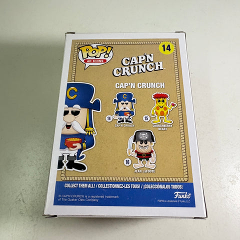 Cap'n Crunch - Funko Pop 14 Vinyl Figure (11.4 Cm L × 8.9 Cm W × 15.9 Cm H)