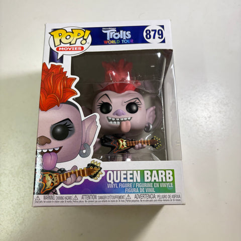 Queen Barb - Trolls Disney Funko Pop 879 Vinyl Figure (11.4 Cm L × 8.9 Cm W × 15.9 Cm H)
