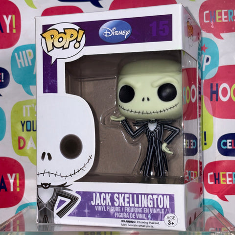 YELLOWHEAD Jack Skellington - The Nightmare Before Christmas Disney Funko Pop 15 Vinyl Figure (11.4 Cm L × 8.9 Cm W × 15.9 Cm H)