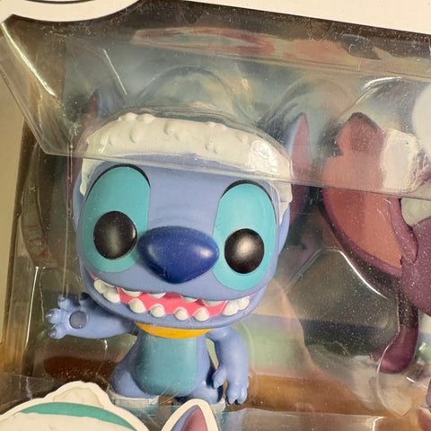 Stitch & Angel Christmas 2 Pack - Disney Funko Pop Vinyl Figure EXCLUSIVE