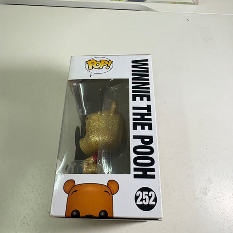 SUNFADED BOX Winnie the Pooh DIAMOND - Disney Funko Pop 252 Vinyl Figure (11.4 Cm L × 8.9 Cm W × 15.9 Cm H)