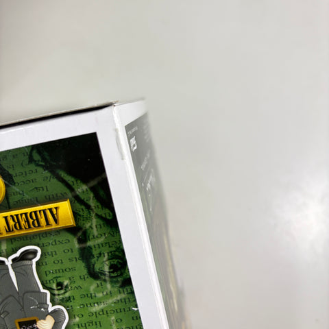 BOX FLAWS VIEW PHOTOS Albert Einstein - Funko Pop World History 56 Vinyl Figure Collectible