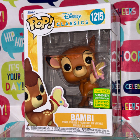BOX FLAW VIEW PHOTOS Bambi - Disney Funko Pop 1215 Vinyl Figure (11.4 Cm L × 8.9 Cm W × 15.9 Cm H)
