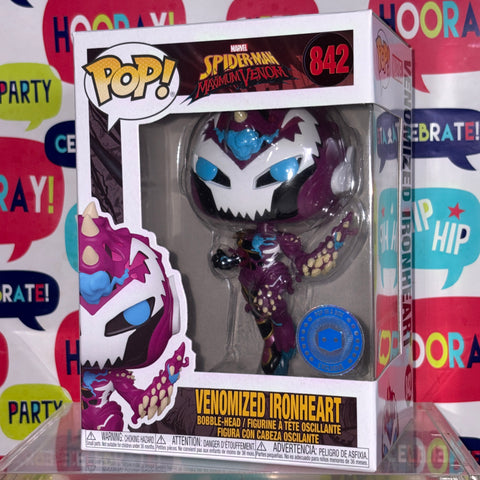 Ironheart Venomized - Marvel Funko Pop 842 Vinyl Figure Exclusive