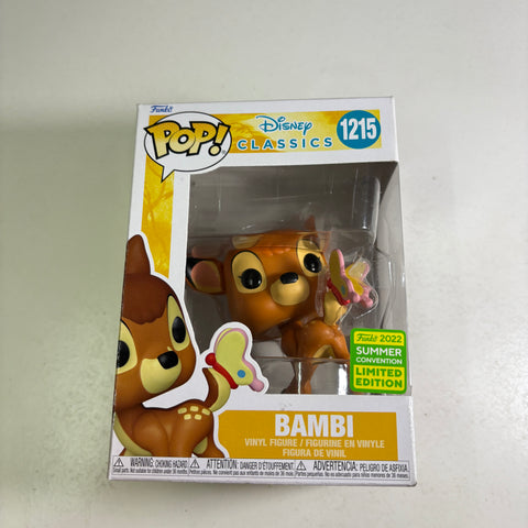 BOX FLAW VIEW PHOTOS Bambi - Disney Funko Pop 1215 Vinyl Figure (11.4 Cm L × 8.9 Cm W × 15.9 Cm H)