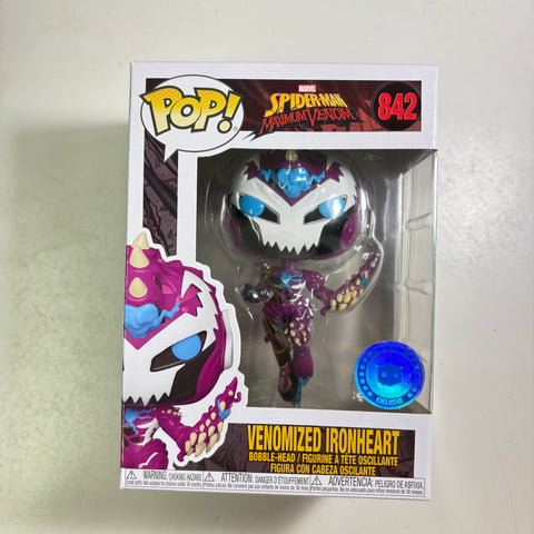Ironheart Venomized - Marvel Funko Pop 842 Vinyl Figure Exclusive