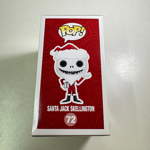 Santa Jack Skellington - The Nightmare Before Christmas Disney Funko Pop 72 Vinyl Figure (11.4 Cm L × 8.9 Cm W × 15.9 Cm H)
