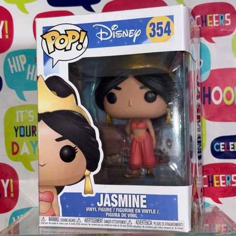 Jasmine - Aladdin Disney Funko Pop 354 Vinyl Figure (11.4 Cm L × 8.9 Cm W × 15.9 Cm H)