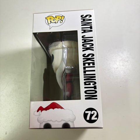 Santa Jack Skellington - The Nightmare Before Christmas Disney Funko Pop 72 Vinyl Figure (11.4 Cm L × 8.9 Cm W × 15.9 Cm H)