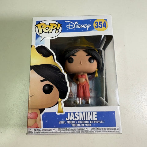 Jasmine - Aladdin Disney Funko Pop 354 Vinyl Figure (11.4 Cm L × 8.9 Cm W × 15.9 Cm H)