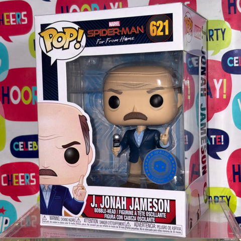 J. Jonah Jameson - Spider-Man Far From Home Marvel Funko Pop 621 Vinyl Figure Exclusive