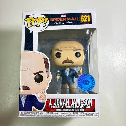 J. Jonah Jameson - Spider-Man Far From Home Marvel Funko Pop 621 Vinyl Figure Exclusive