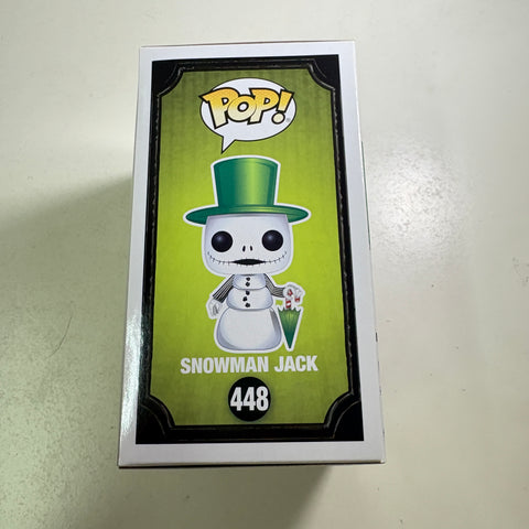 Snowman Jack Skellington - The Nightmare Before Christmas Disney Funko Pop 448 Vinyl Figure (11.4 Cm L × 8.9 Cm W × 15.9 Cm H)