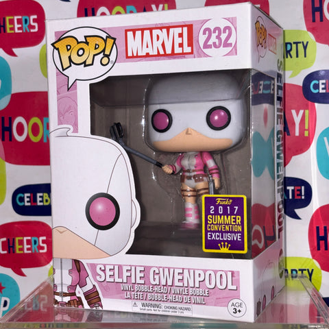 Selfie Gwenpool - Marvel Funko Pop 232 Vinyl Figure Exclusive