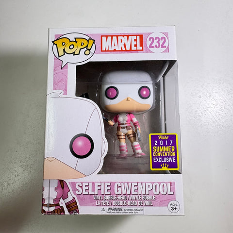 Selfie Gwenpool - Marvel Funko Pop 232 Vinyl Figure Exclusive