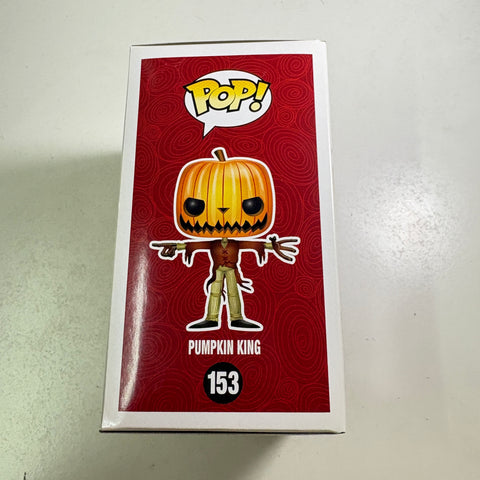 BOX FLAWS VIEW PHOTOS Pumpkin King Jack Skellington - The Nightmare Before Christmas Disney Funko Pop 153 Vinyl Figure (11.4 Cm L × 8.9 Cm W × 15.9 Cm H)