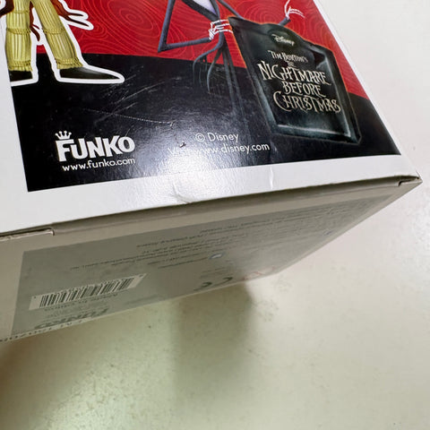 BOX FLAWS VIEW PHOTOS Pumpkin King Jack Skellington - The Nightmare Before Christmas Disney Funko Pop 153 Vinyl Figure (11.4 Cm L × 8.9 Cm W × 15.9 Cm H)