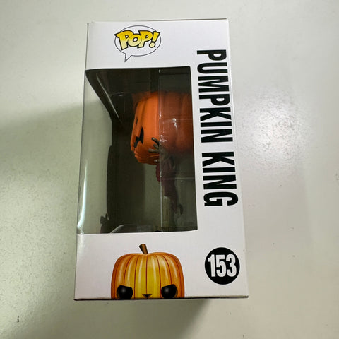 BOX FLAWS VIEW PHOTOS Pumpkin King Jack Skellington - The Nightmare Before Christmas Disney Funko Pop 153 Vinyl Figure (11.4 Cm L × 8.9 Cm W × 15.9 Cm H)