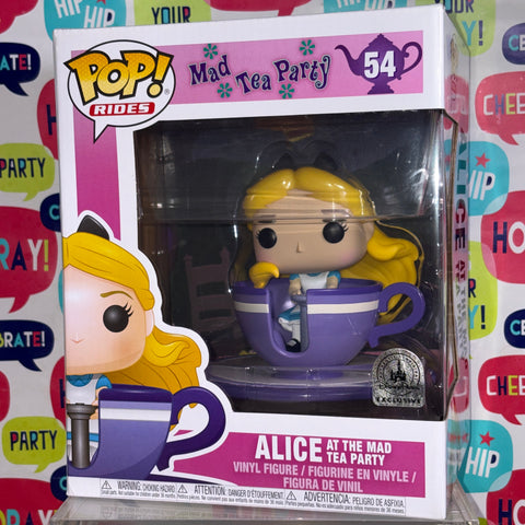 Alice in Tea Cup - Alice in Wonderland/Mad Tea Party Disney Funko Pop 54 EXCLUSIVE (22.8 Cm L × 16.5 Cm W × 14 Cm H)