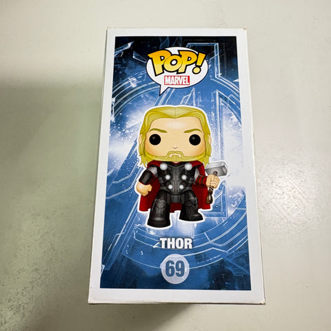 BOX FLAWS VIEW PHOTOS Thor - Avengers Age of Ultron Marvel Funko Pop 69 Vinyl Figure