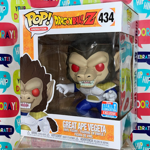 Dragon Ball Z - Great Ape Vegeta Funko Pop 434 Fall Convention 2018