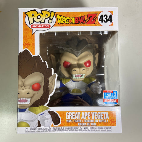 Dragon Ball Z - Great Ape Vegeta Funko Pop 434 Fall Convention 2018