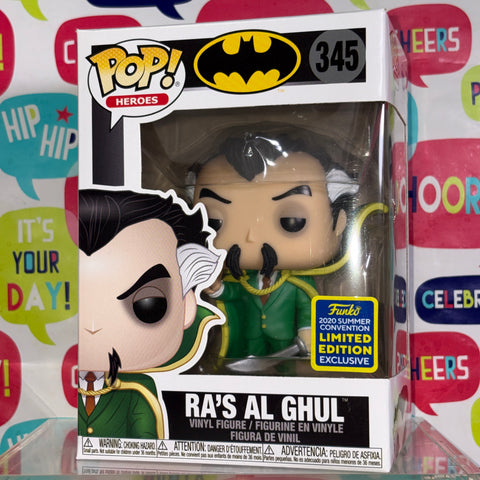 Ra's Al Ghul - DC Funko Pop 345 Vinyl Figure (11.4 Cm L × 8.9 Cm W × 15.9 Cm H)