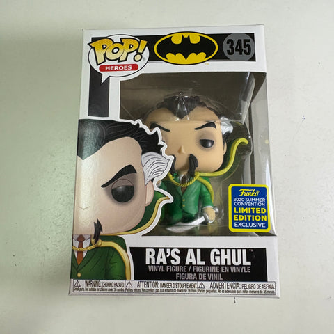 Ra's Al Ghul - DC Funko Pop 345 Vinyl Figure (11.4 Cm L × 8.9 Cm W × 15.9 Cm H)