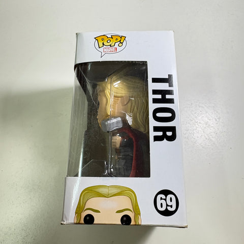 BOX FLAWS VIEW PHOTOS Thor - Avengers Age of Ultron Marvel Funko Pop 69 Vinyl Figure
